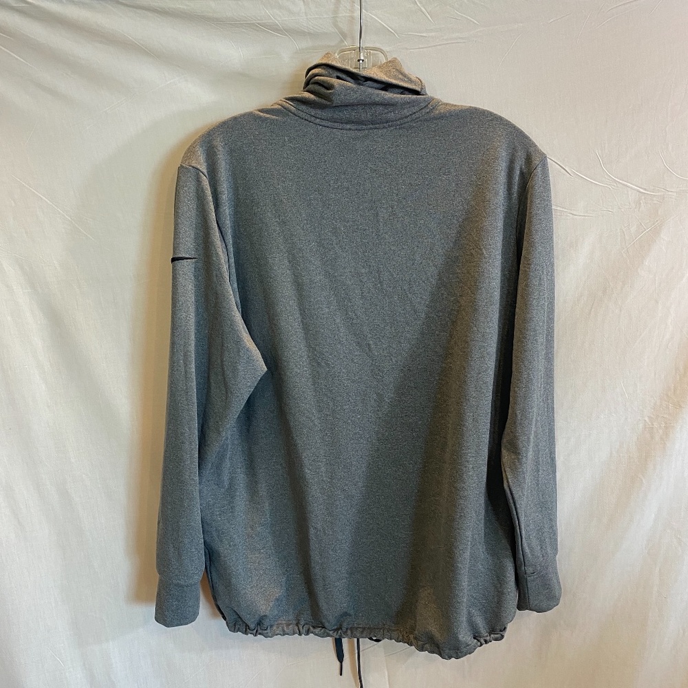 Nike Dri Fit Gray Turtleneck Sweatshirt - Size M - Picture 6 of 6